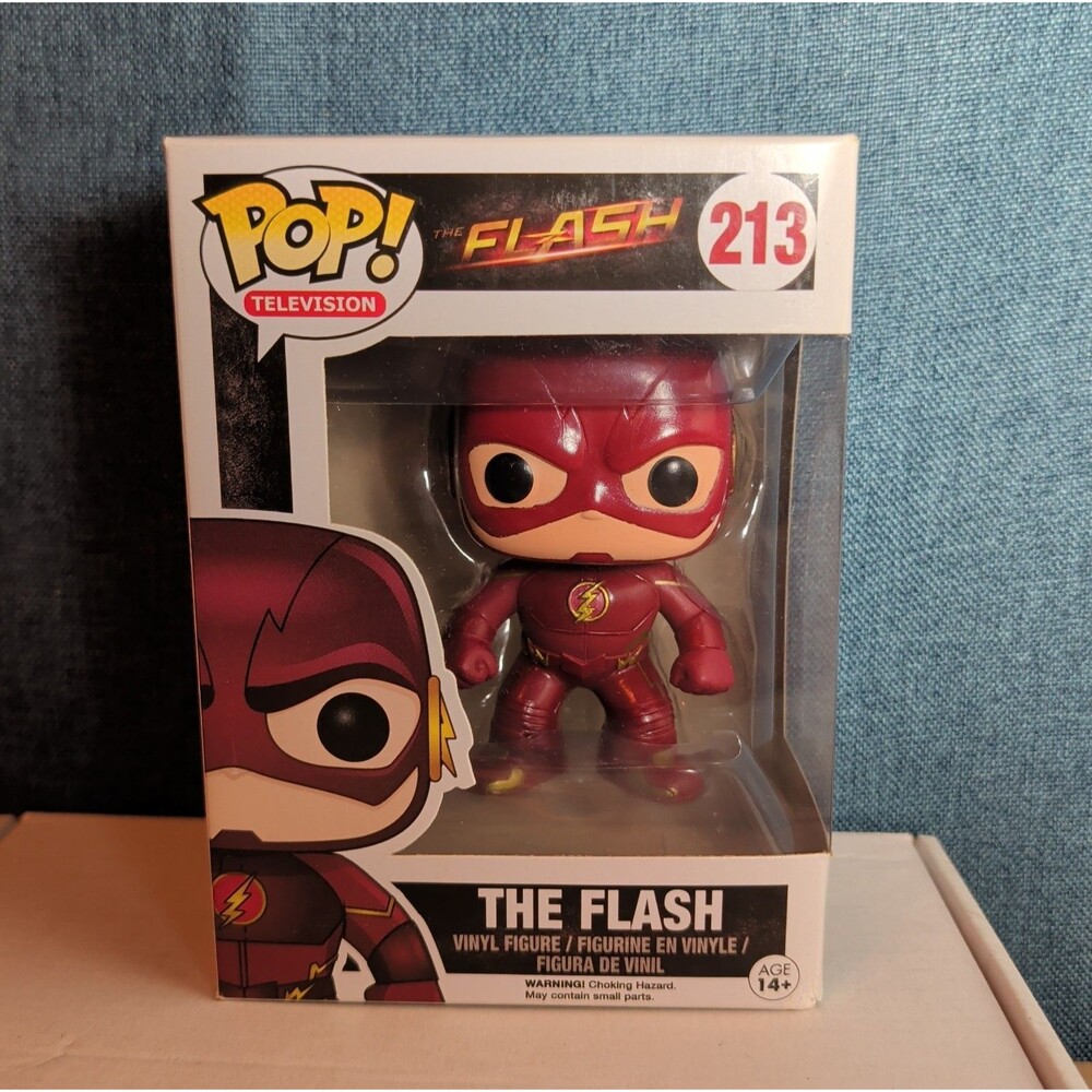 Funko Pop Television Vinyl DC Universe  The Flash #213 in Box with Protector